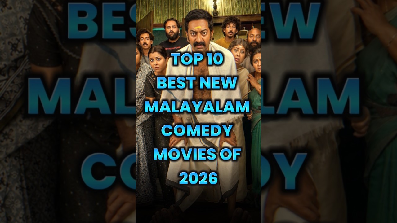 Top 10 Best New Malayalam Comedy Movies Of 2026 | Must-Watch Malayalam Comedy Films 😂🔥