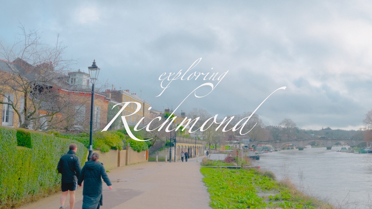 Exploring Richmond and the Thames Path. A Mini No-Talking Tour. (Soundtrack Composed by Shin Suzuma)