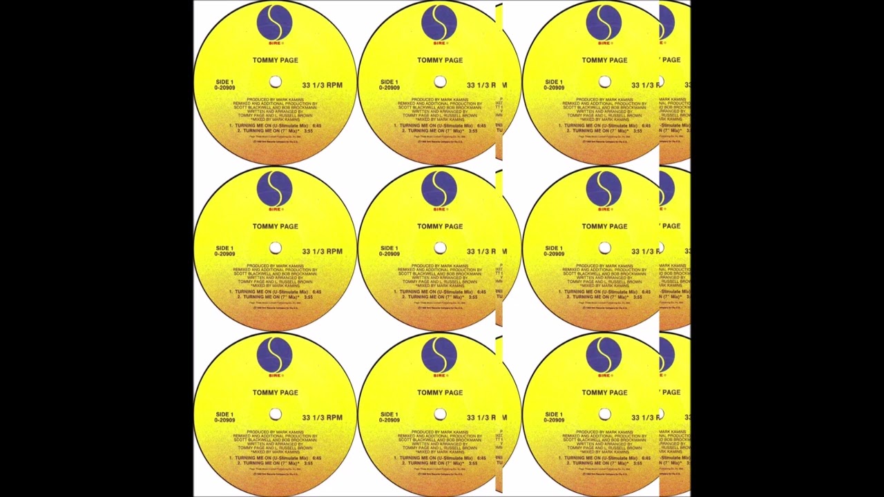 Tommy Page : : Turning Me On (U-Stimulate Mix) 1988