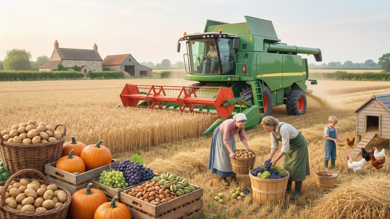 100% Mechanized Agricultural Harvesting  European Agricultural Technology