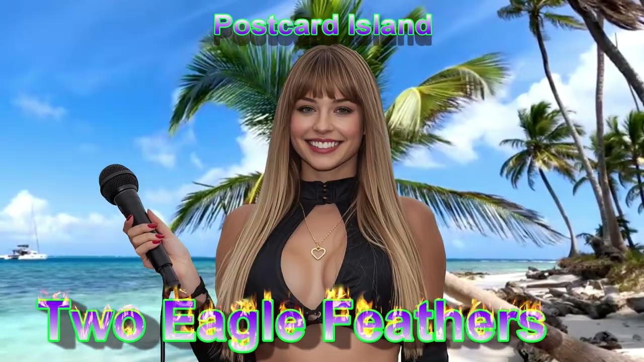 Two Eagle Feathers - Postcard Island