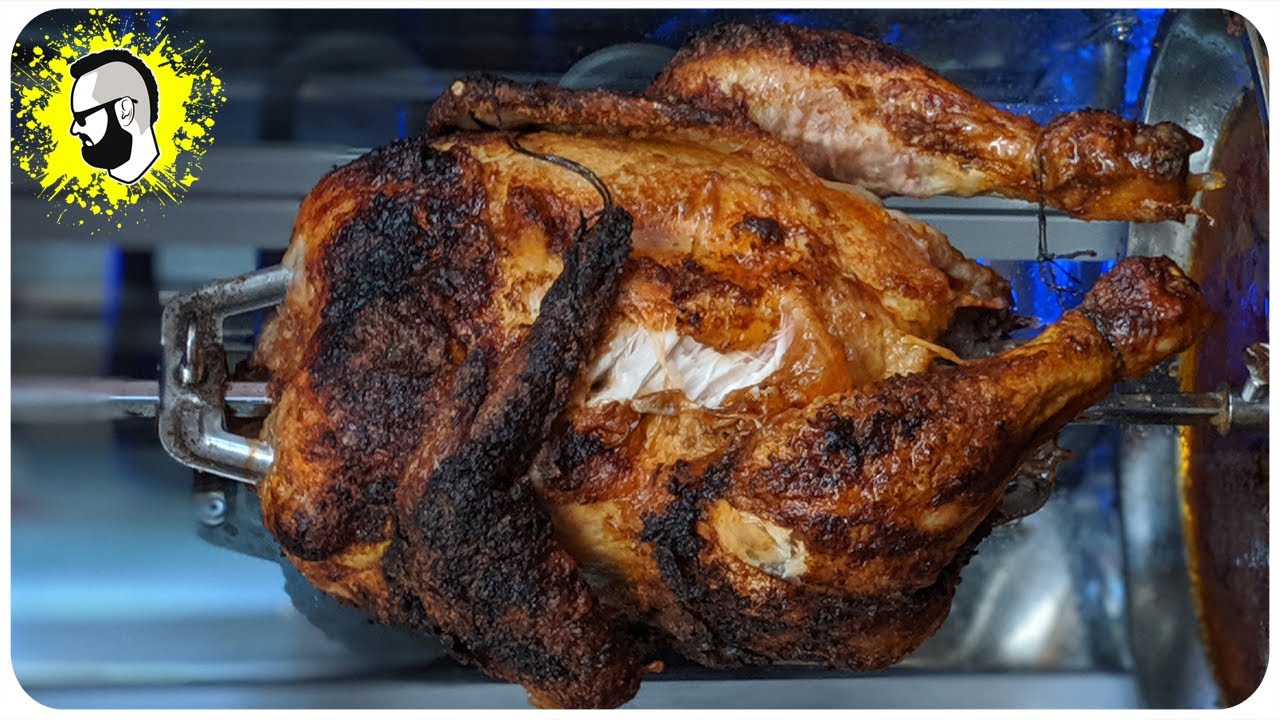 Das perfekte Grillhähnchen für zu Hause (Wie vom Grillstand!) 🍗 | Pommes Män