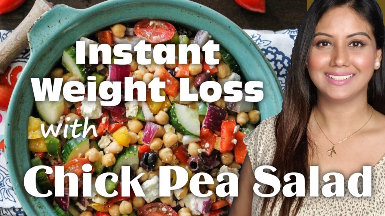 Lose Weight in a Week with Chickpea Salad || VEGAN ||  Mamta Sachdeva