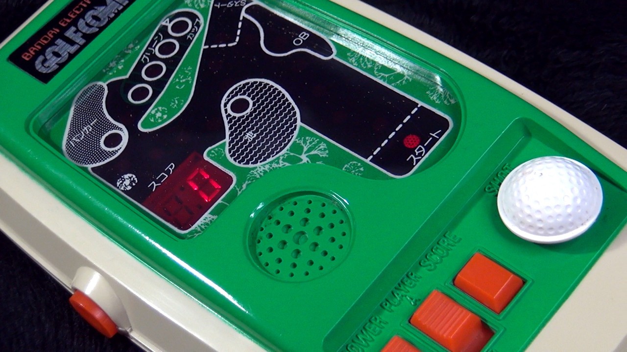 【電子トイ】バンダイ ゴルフコンペ LSI ポータブルゲーム 初代 初期 ７０年 おもちゃ レトロ bandai electronics golf compe 1979 ブラゼ