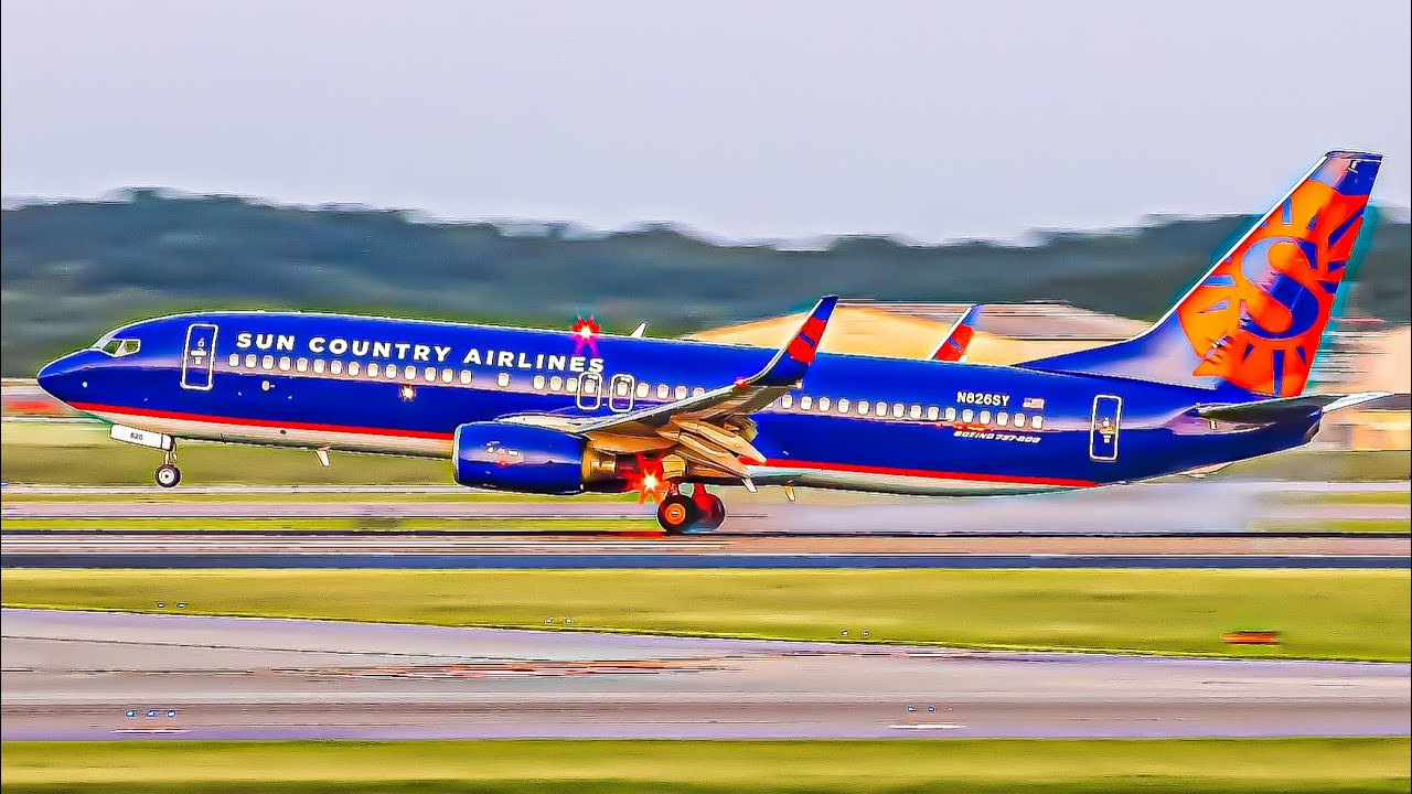 1 HR of Watching Planes, Plane Spotting, Aircraft Identification at Nashville Airport [BNA/KBNA]