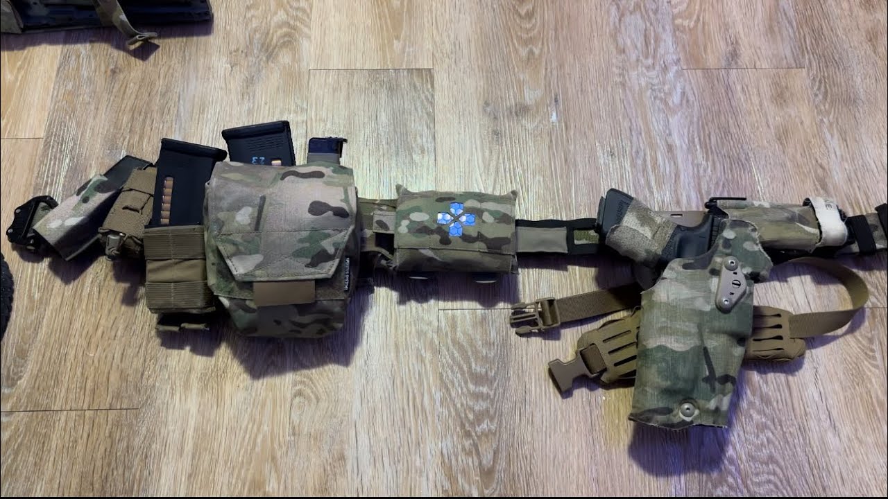 AWS SMU Battle Belt Setup (Airsoft)