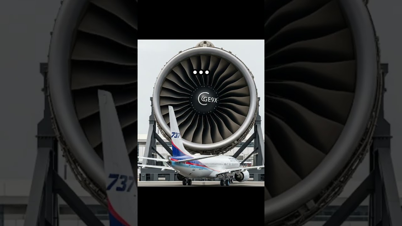GE9X #shorts #viral #aviation #engineering