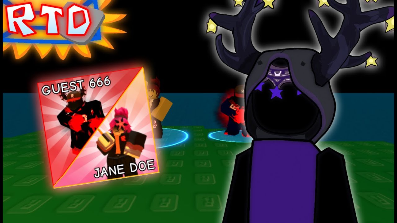 The latest RTD ( retro tower defense ) update! // [🐔] Retro Tower Defense // GUEST 666 + JANE DOE