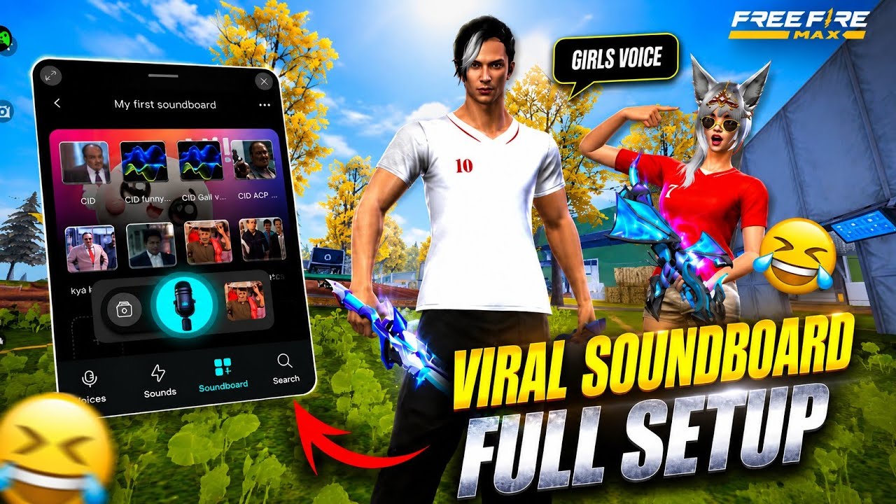 Free Fire Voicemod Voice Changer in Mobile & PC 📱🤯 Girls Voice Prank in Android 😂