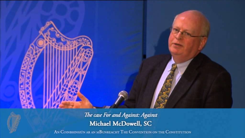 The Case For and Against: Against - Michael McDowell (22-02-14)