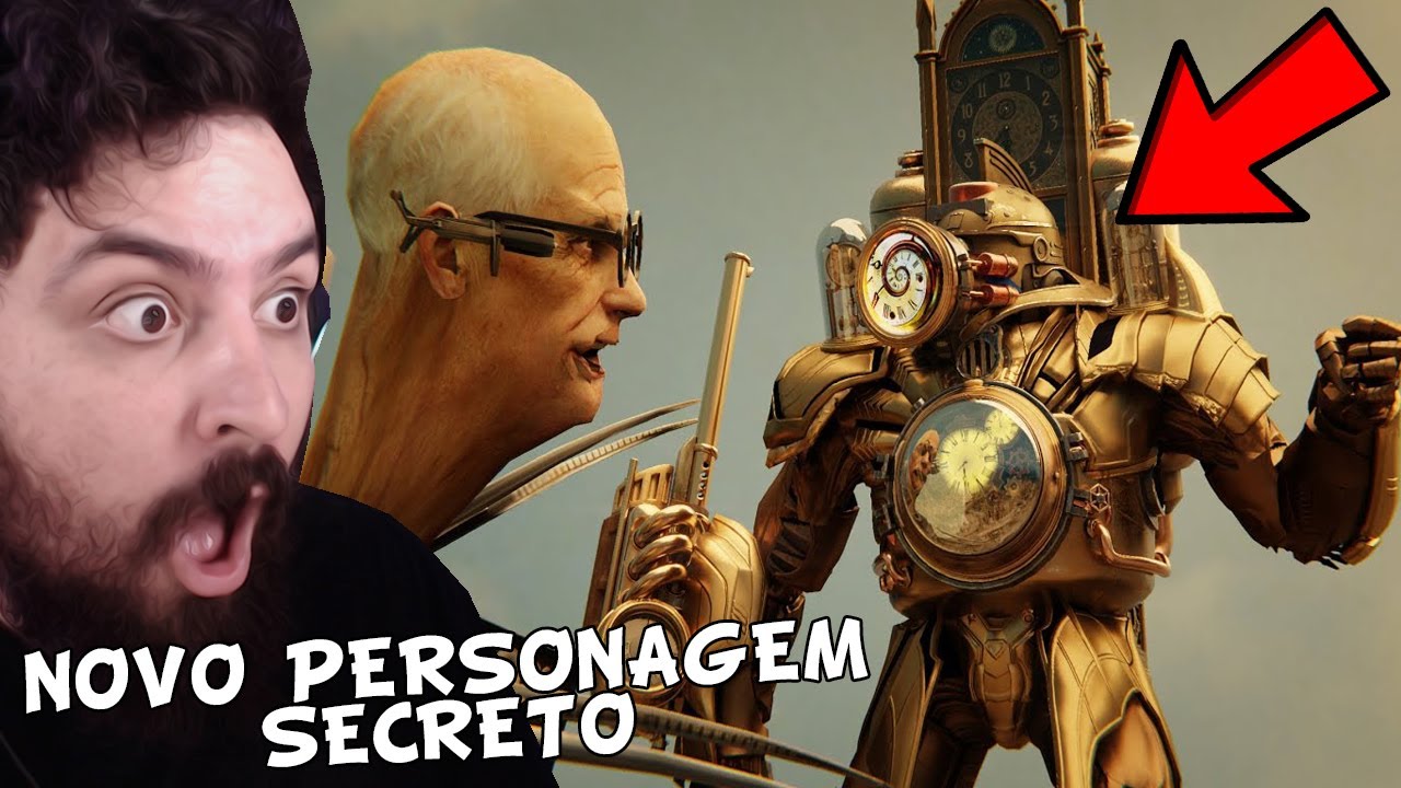 NUNCA OLHE o NOVO TITAN RELÓGIO MAN SOZINHO (Novo Personagem Secreto) - NightExtreme