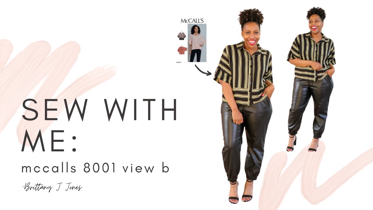 SEW WITH ME: MCCALLS 8001 VIEW B