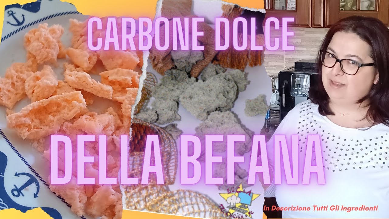 Carbone della Befana tutorial - come si fa il carbone dolce
