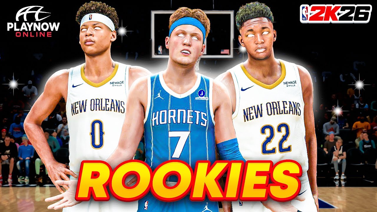 Taking over NBA 2K26 Play Now Online with these ROOKIES