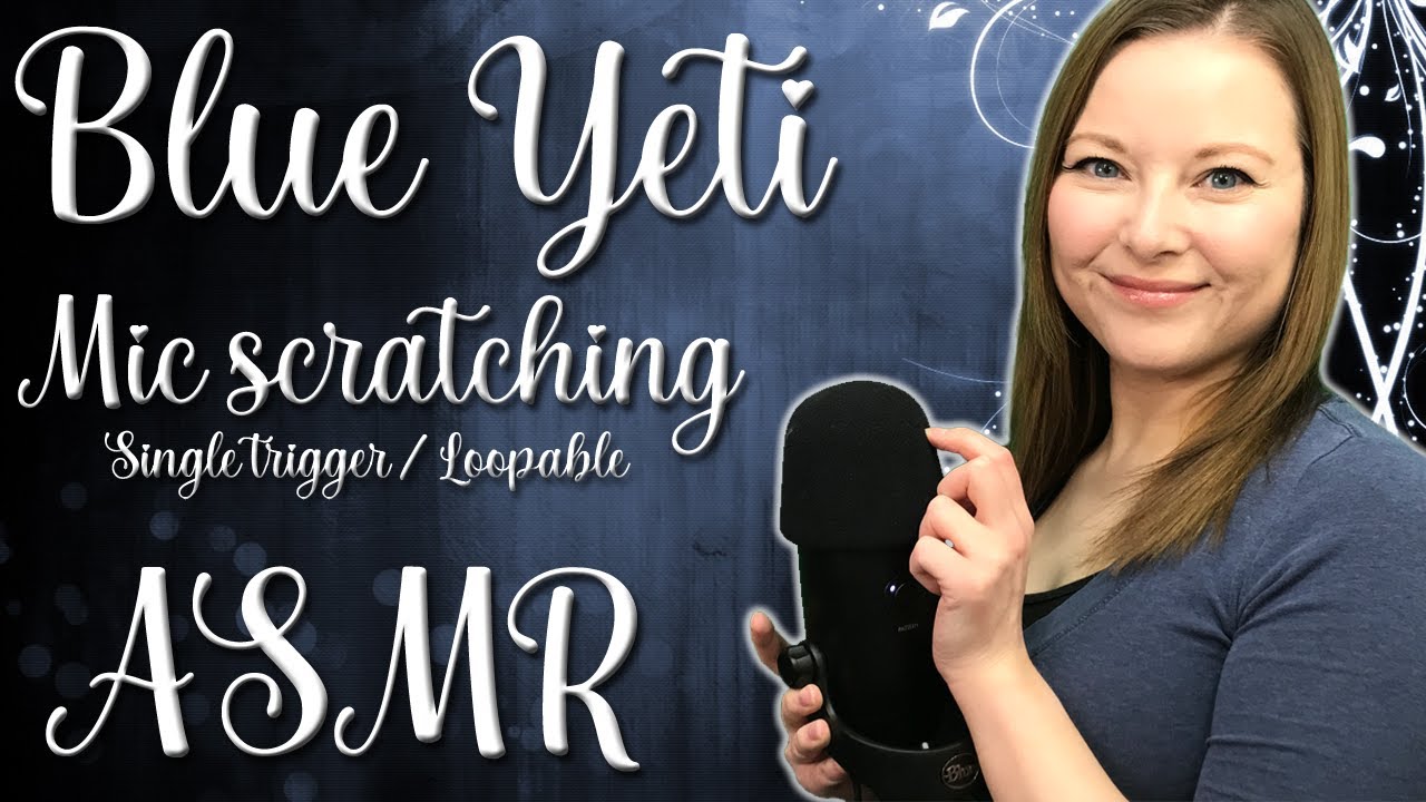 INTENSE Blue Yeti Microphone Scratching (No talking)