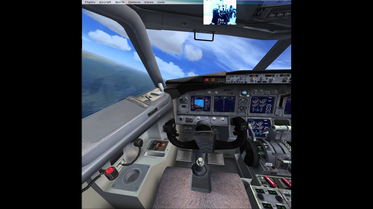 Flyinside FSX v1.3 - Leap Motion - 737-800 @ YPAD