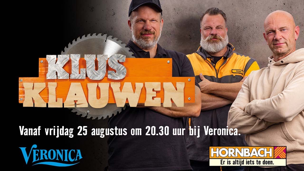 Klusklauwen - vanaf 25 augustus bij Veronica