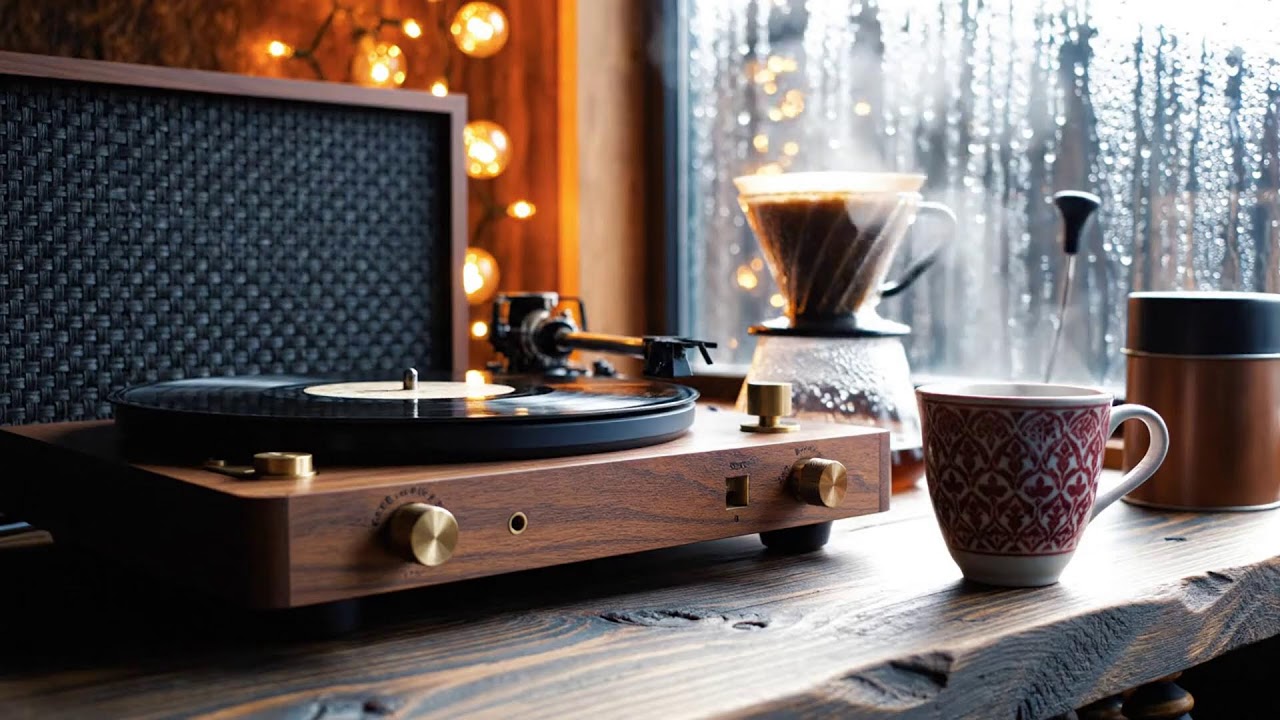 Cozy Winter Jazz Cafe ☕❄️ Smooth Jazz Ambience for Relax, Study & Coffee Time