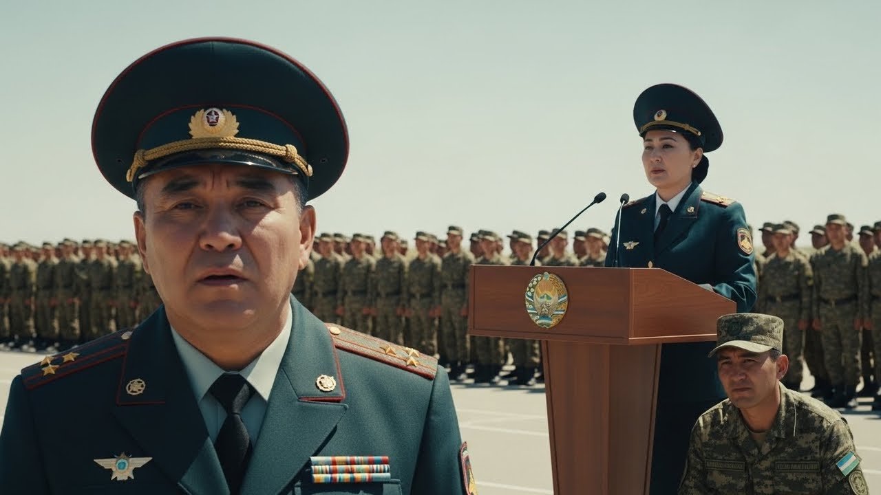 Harbiy ayol - Yolg'onchi ofitser - Uning kimligini bilganida butun vagon qotib qoldi.