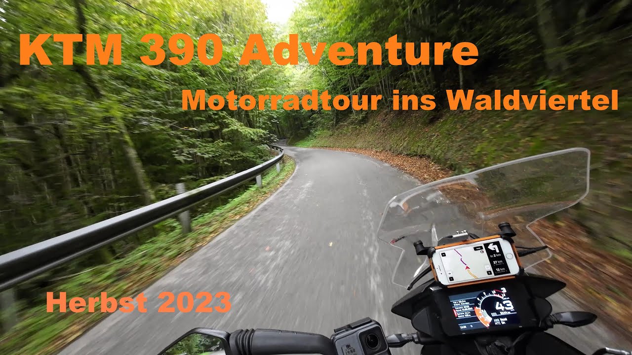 Mit der KTM 390 Adventure ins Waldviertel