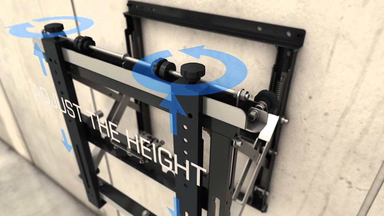 M Public Video Wall Mount Push HD - 3D
