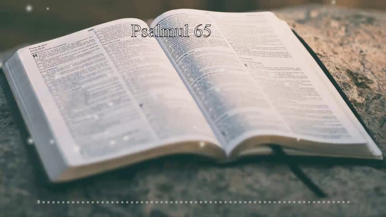 Psalmul 65 - Binecuvantari care aduc fericire (2014)