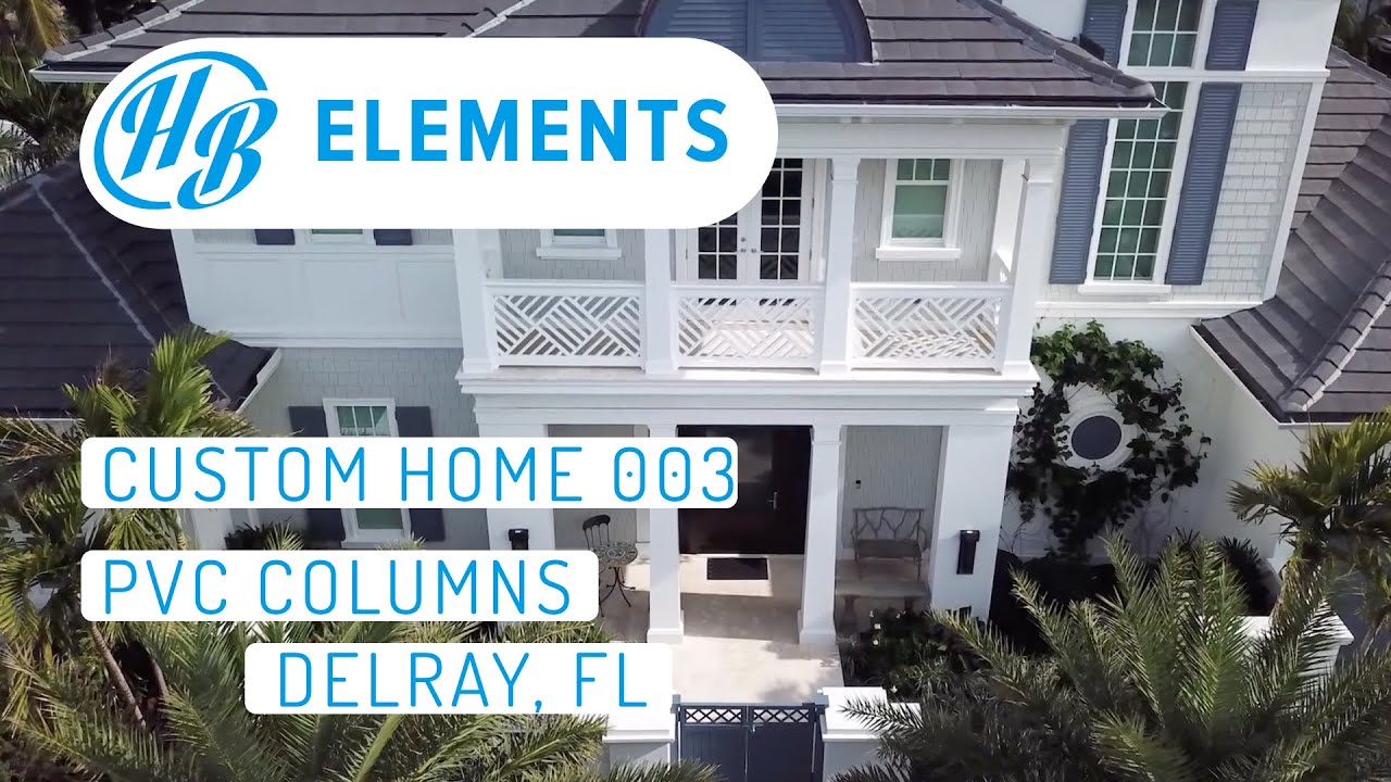 PVC Trim | Delray Custom Home | 003