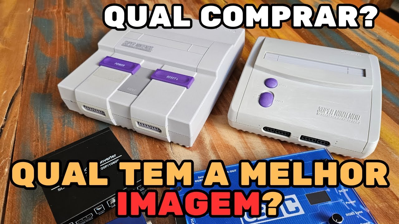 Guia de Compra: O Melhor Super Nintendo para Retro Gaming