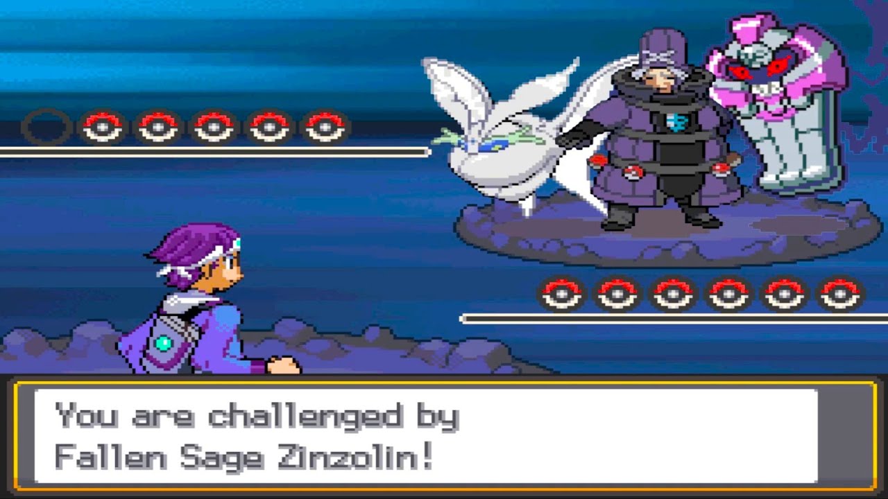 Pokemon Garbage Gold Deluxe - vs Team Plasma Zinzolin (2nd Battle)