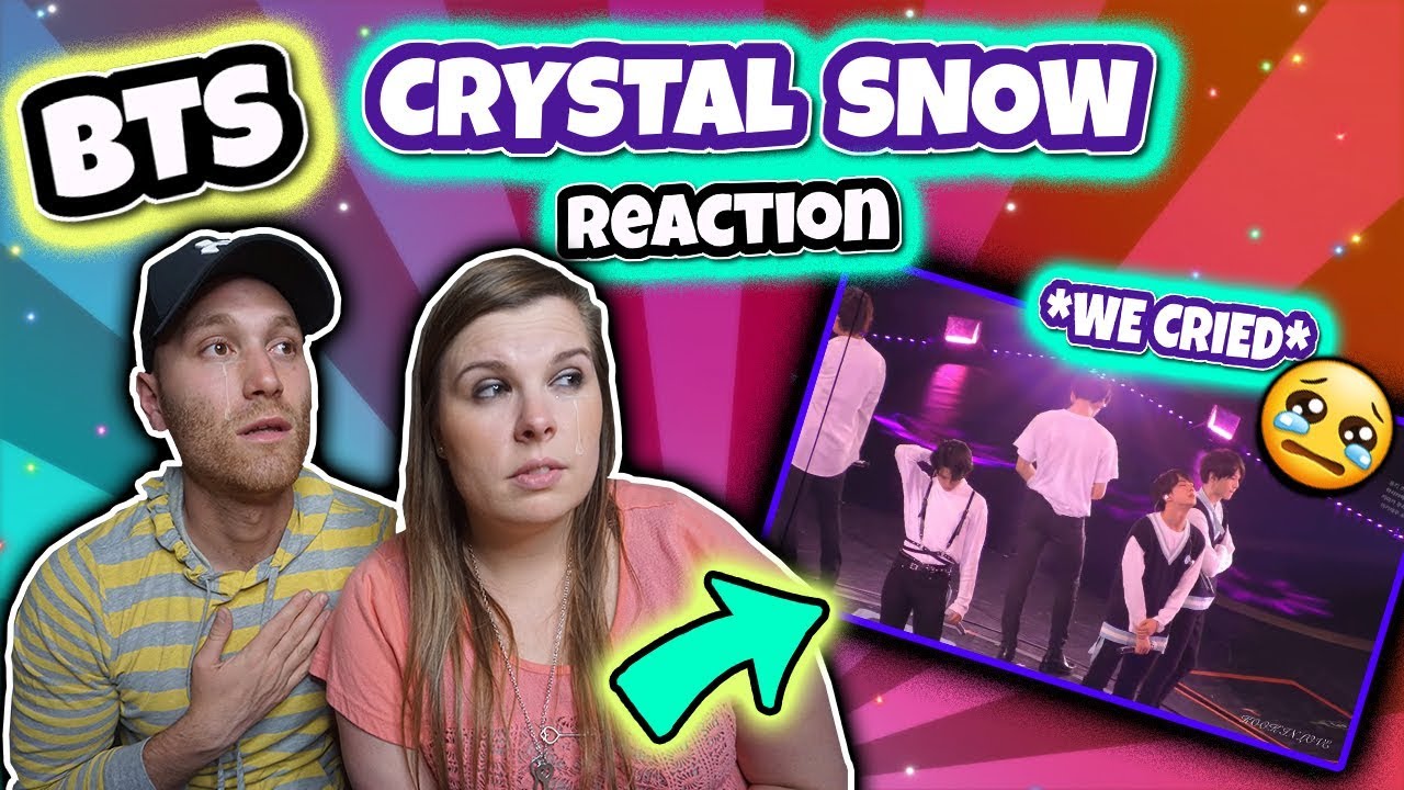 BTS - CRYSTAL SNOW LYRICS & LIVE PERFORMANCE | REACTION