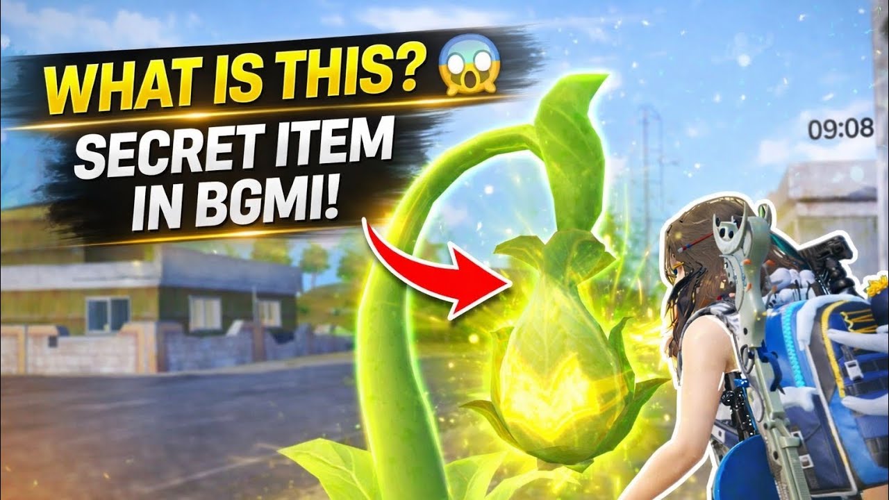 This Secret Plant Gives OP Power? 🌱😱 BGMI Mystery