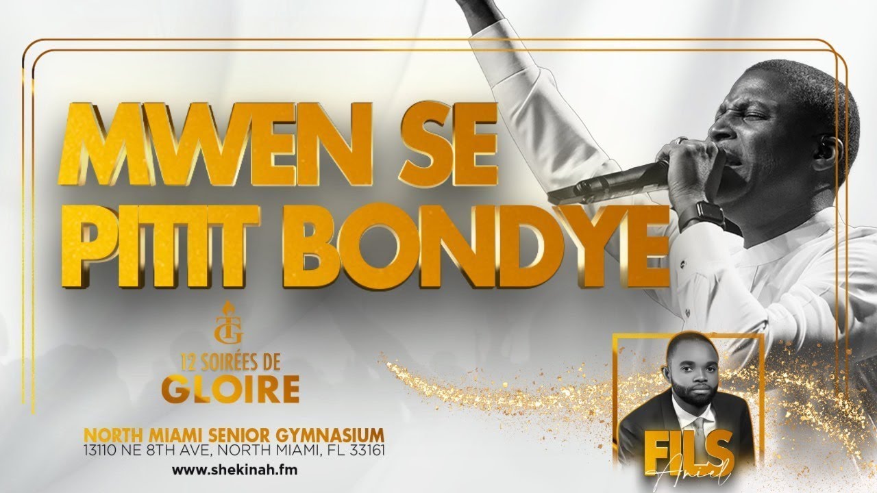 Mwen Se Pitit Bondye | Bishop Gregory Toussaint | 12 Soirées de Gloire 2023