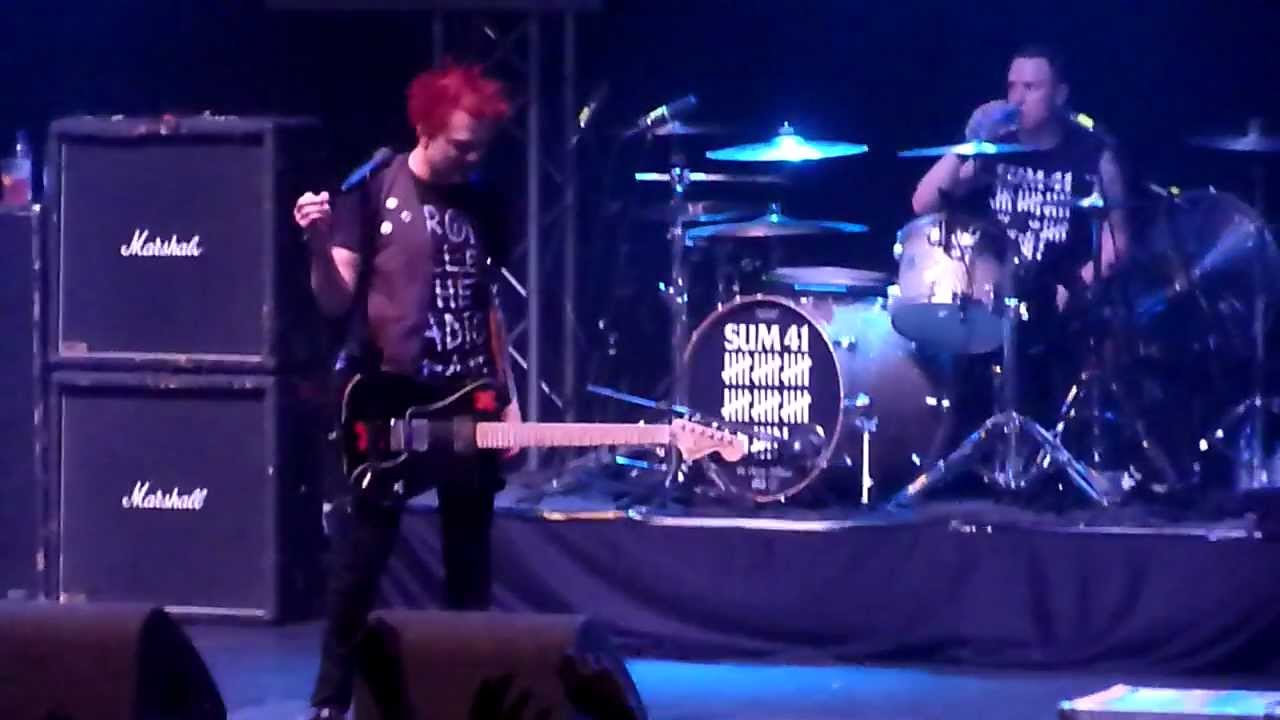 Sum 41 @ 013 Tilburg (2012), Part VIII - 'A.N.I.C.' & 'Sick Of Everyone'