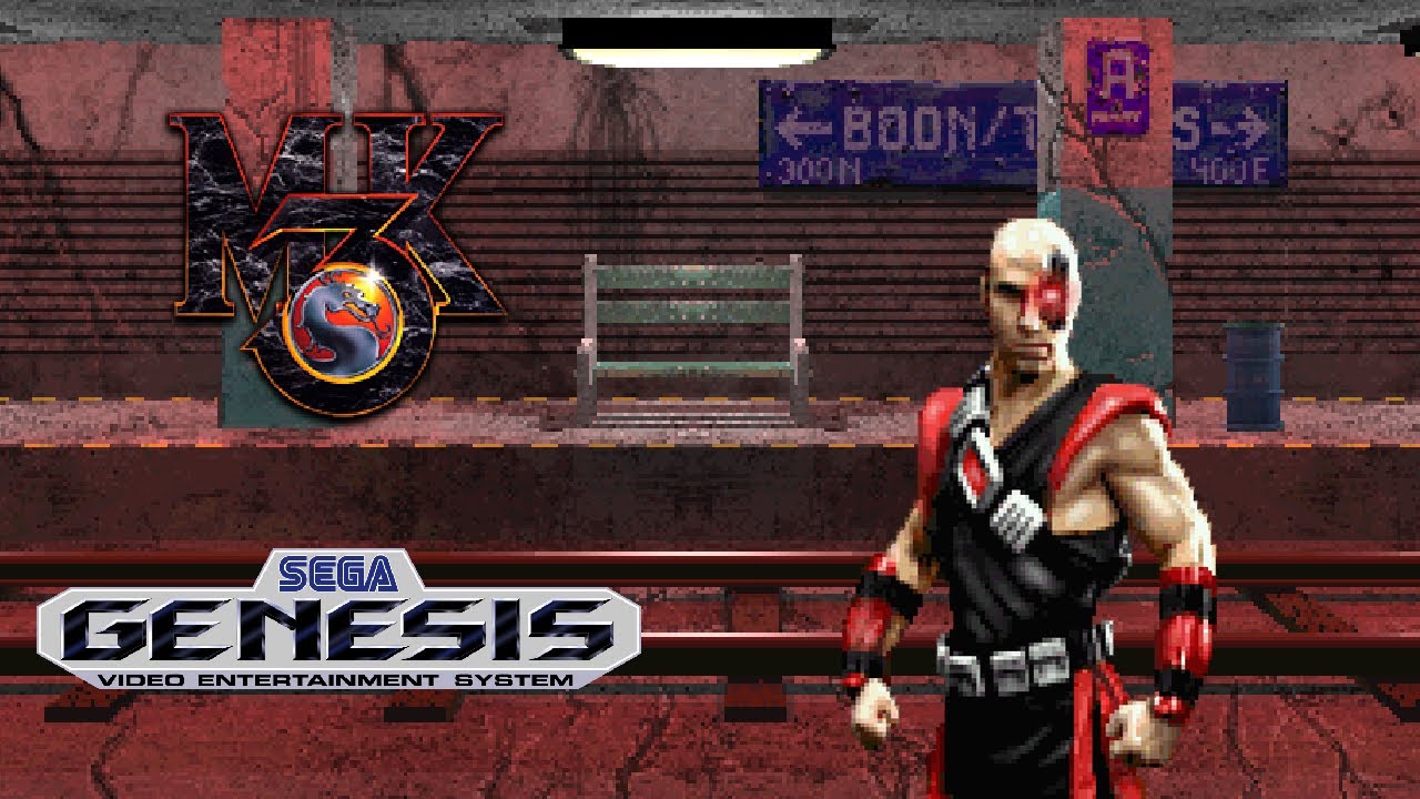 Mortal Kombat 3 (Sega Genesis) - Kano Playthrough [HD] | RetroGameUp