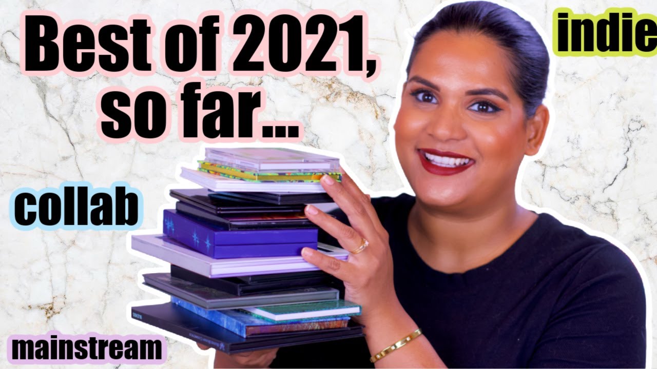 Best Eyeshadow Palettes of 2021, so far!! Indie, Mainstream and Best Collab | Karen Harris Makeup