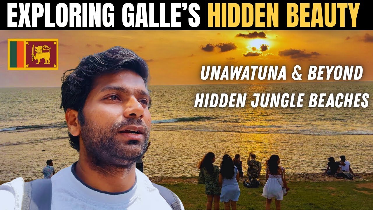 GALLE, SRI LANKA Like You’ve Never Seen! 🇱🇰 Hidden Beaches & Fort Views