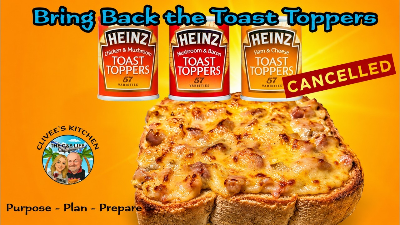 The Ultimate Toast Toppers - Heinz won't bring them back but Clivee Will.