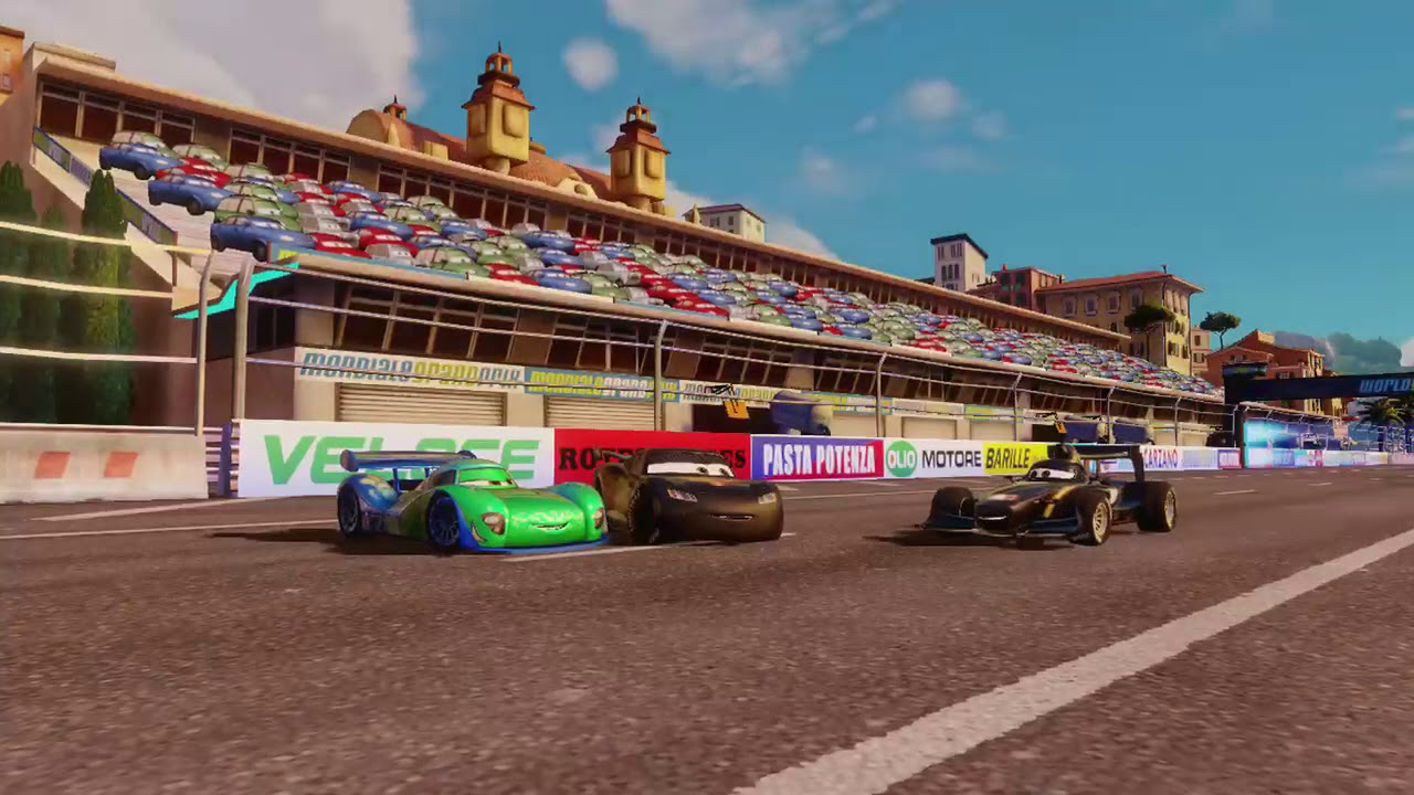 Cars 2 The Video Game | Carbon Fiber Lightning - Mission: Unfriendly Competition |