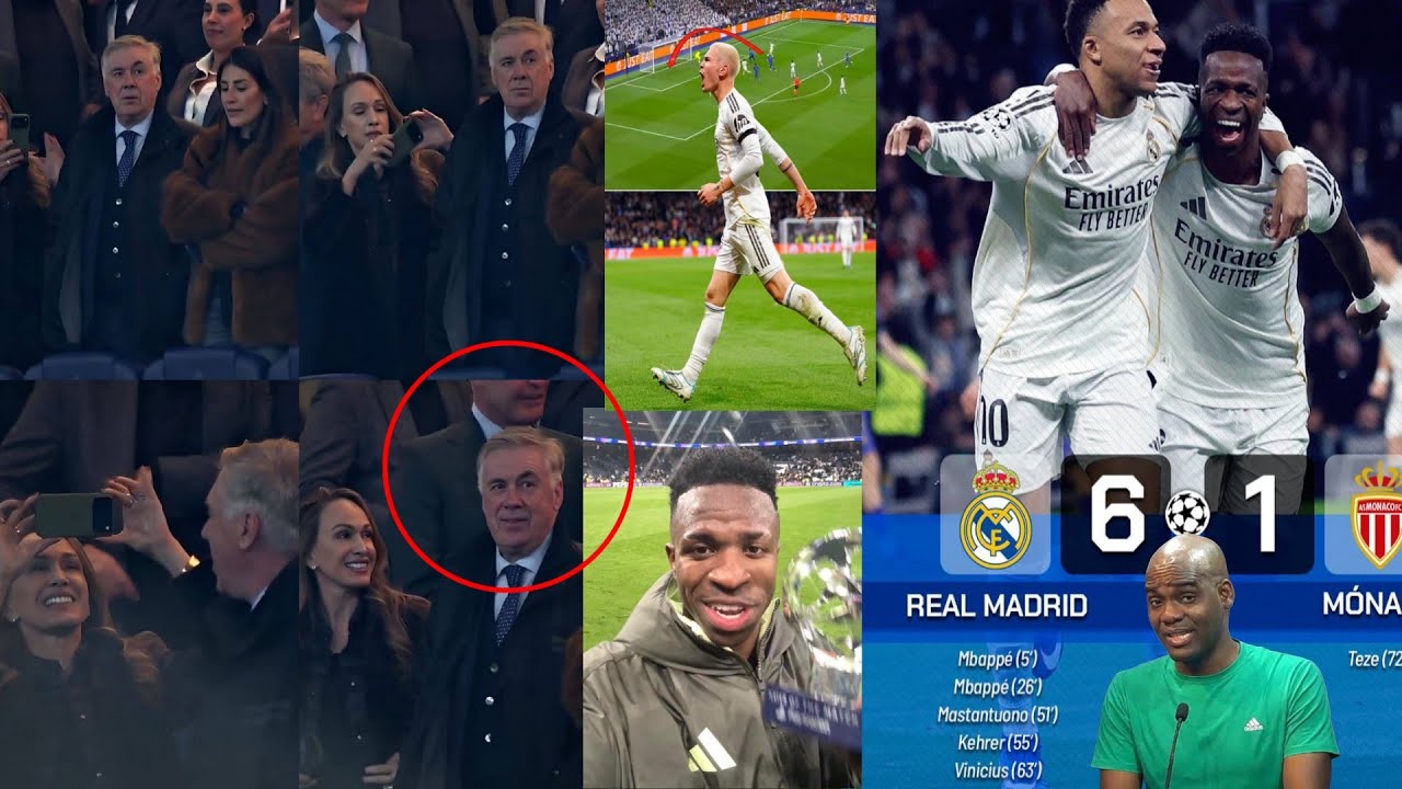 Fred sou pèfomas Vinicius vs Mónaco jodi an /arbeloa di Li jwenn Vini l te bezwen an/Bernabéu kraze