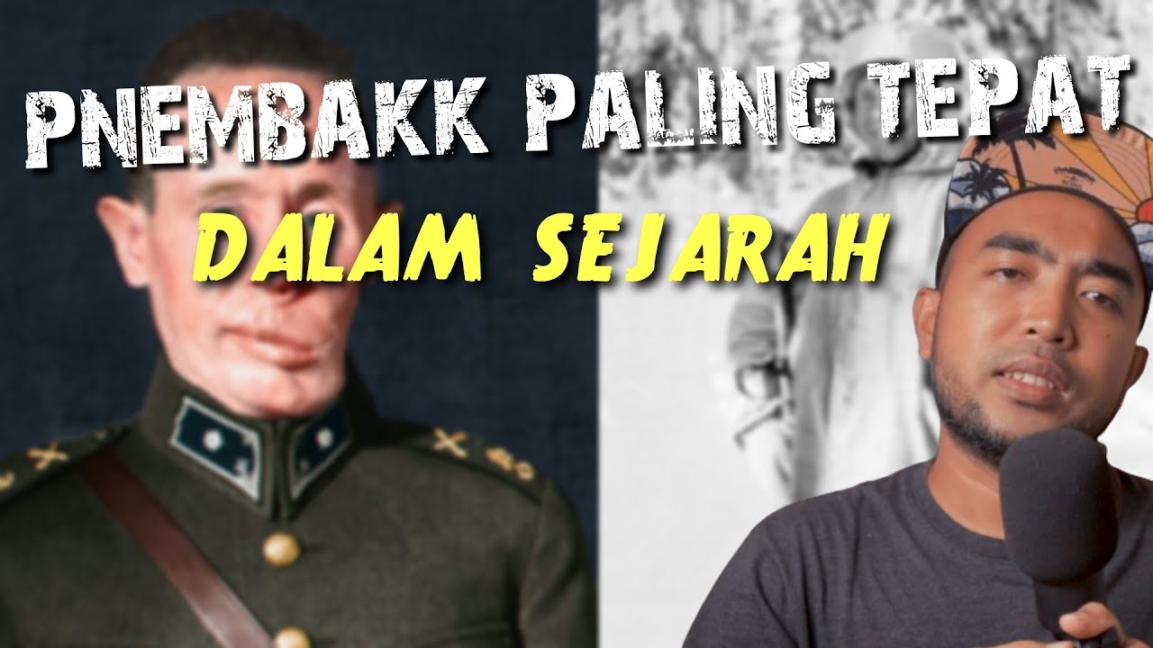 PENMBAK TERRRRPALING TEPAT DEKAT DUNIA | SIMO HAYHA