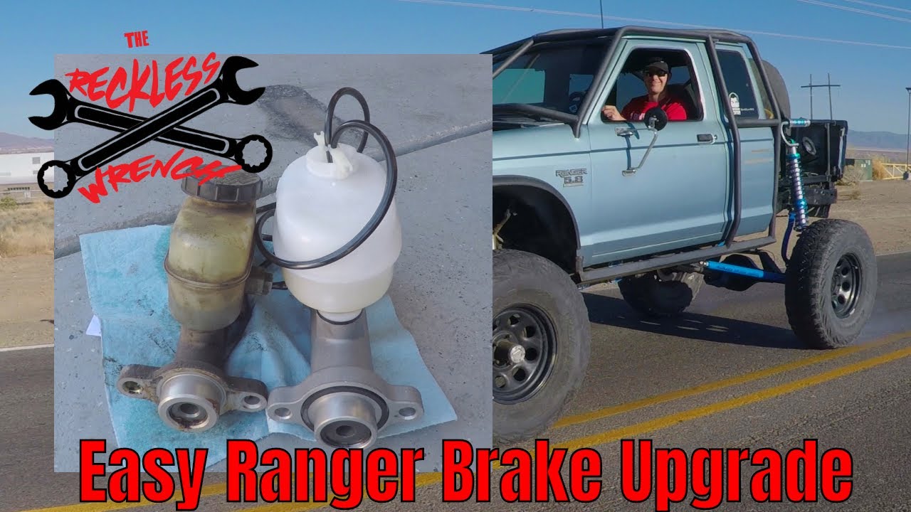 Easiest Ford Ranger Brake Upgrade - Reckless Wrench Garage