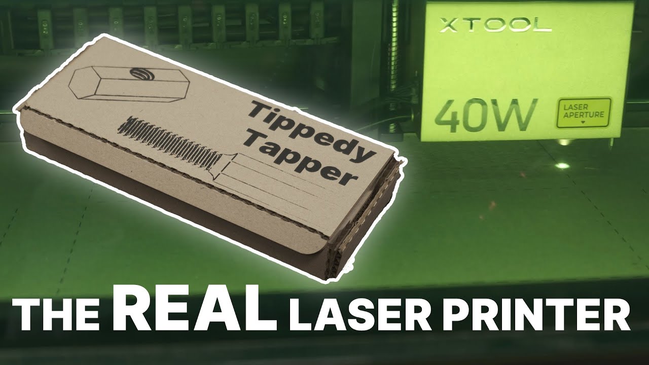 Making packaging with the xTool S1 and xTool Screen Printer