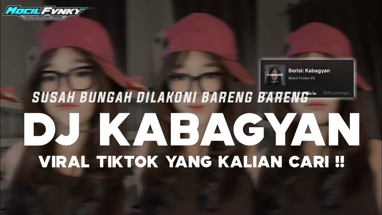 DJ SUSAH BUNGAH DILAKONI BARENG BARENG || DJ KABAGYAN VIRAL TIKTOK TERBARU 2025