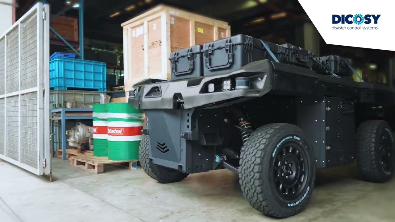 Taurus – Taktischer Einsatzroboter auf Rädern