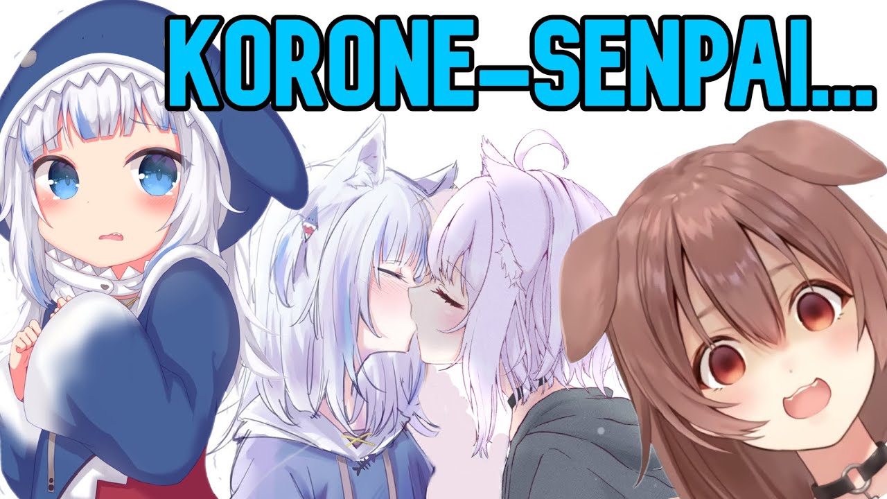 Gura's Message to Korone After She Got Caught Kissing Okayu [Hololive/Lui]
