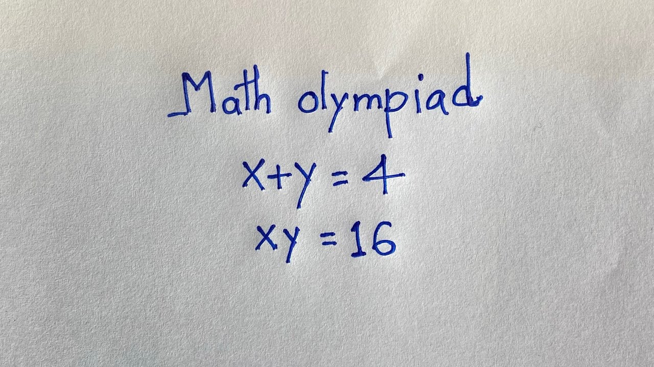Germany | Can You Solve this? | A Nice Math Olympiad problem (x,y) =? 👇