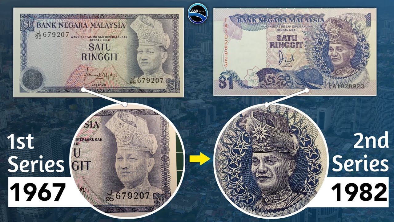 1st & 2nd Series of the Malaysian Ringgit