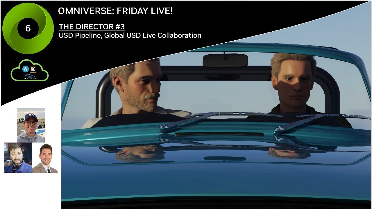 Omniverse Live: The Director #3 - USD Pipeline for Collaborative Layout