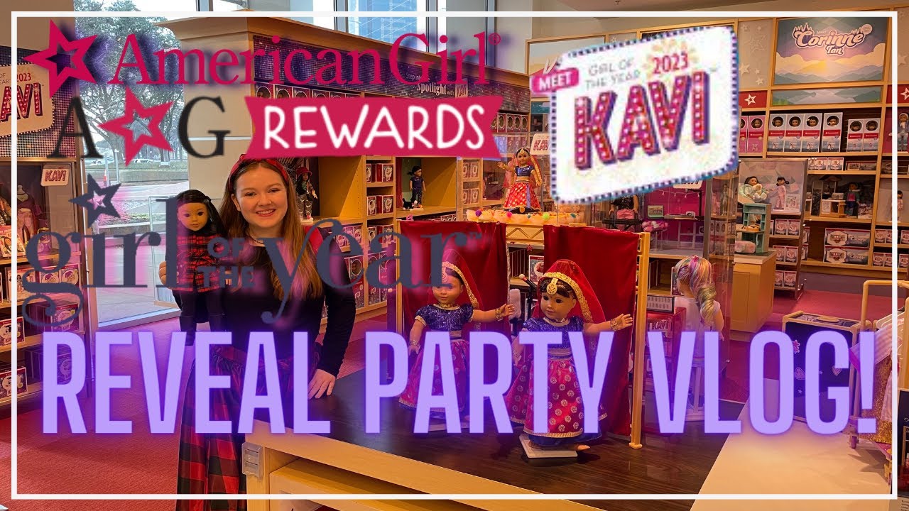 Attending American Girl's Girl of the Year 2023 Reveal Party!!