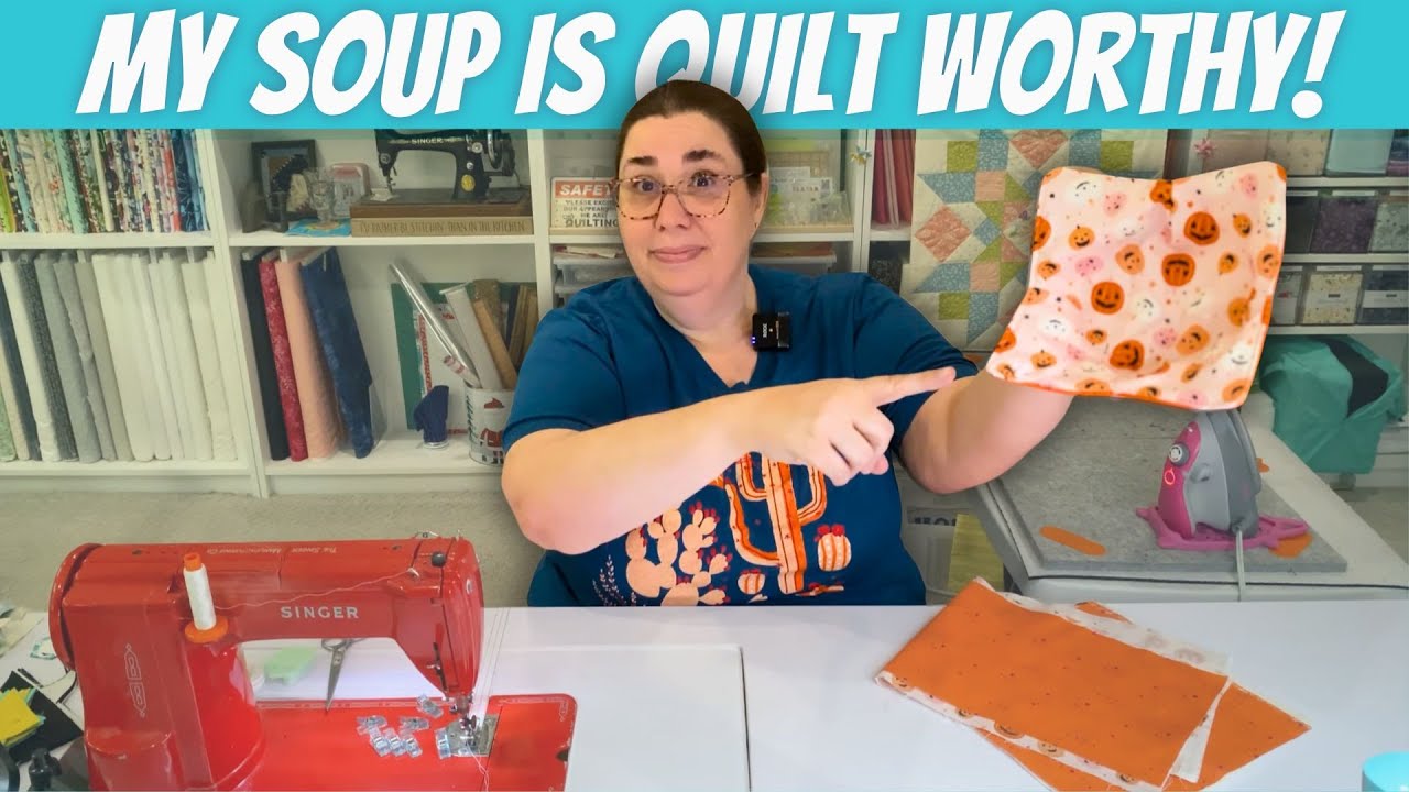 DIY Bowl Cozy ANYONE Can Sew!